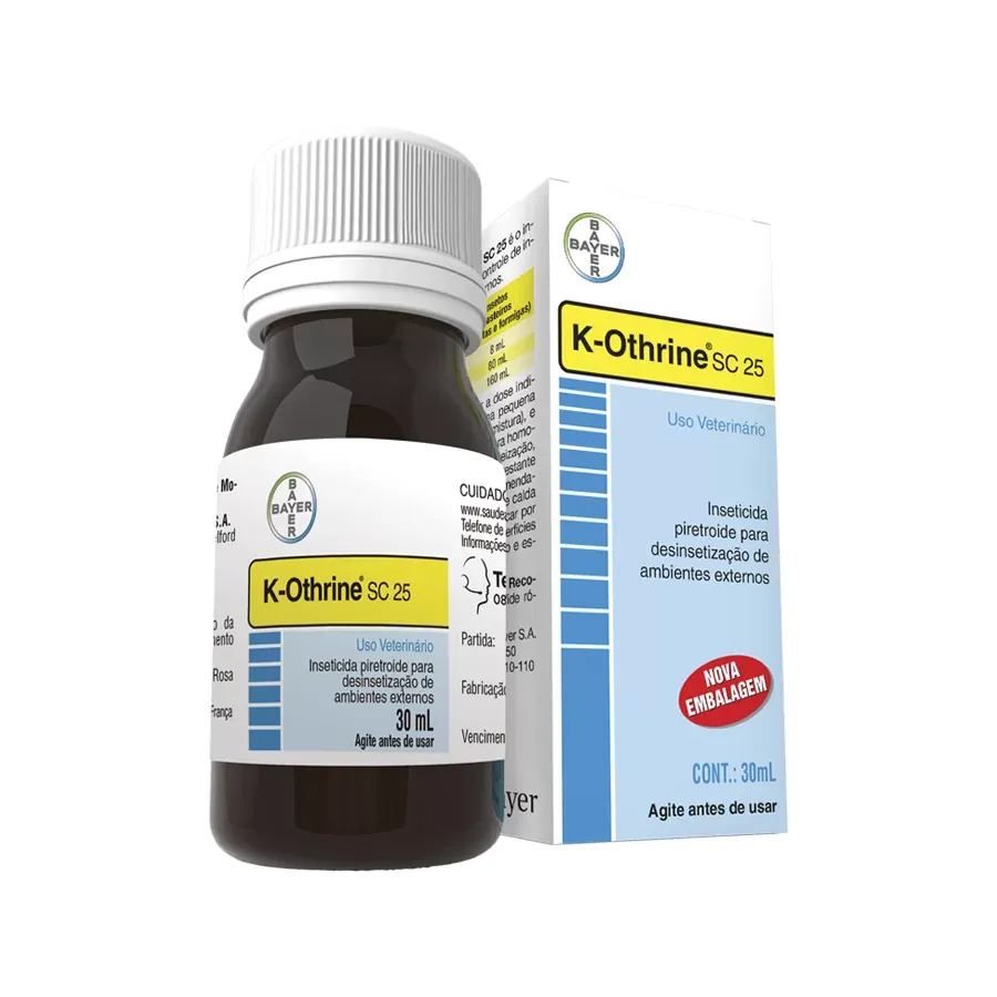 Shishja 30 ml dhe kutia e K-Othrine SC 25